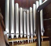 Swell Diapason bottom octave pipes (Haskell)